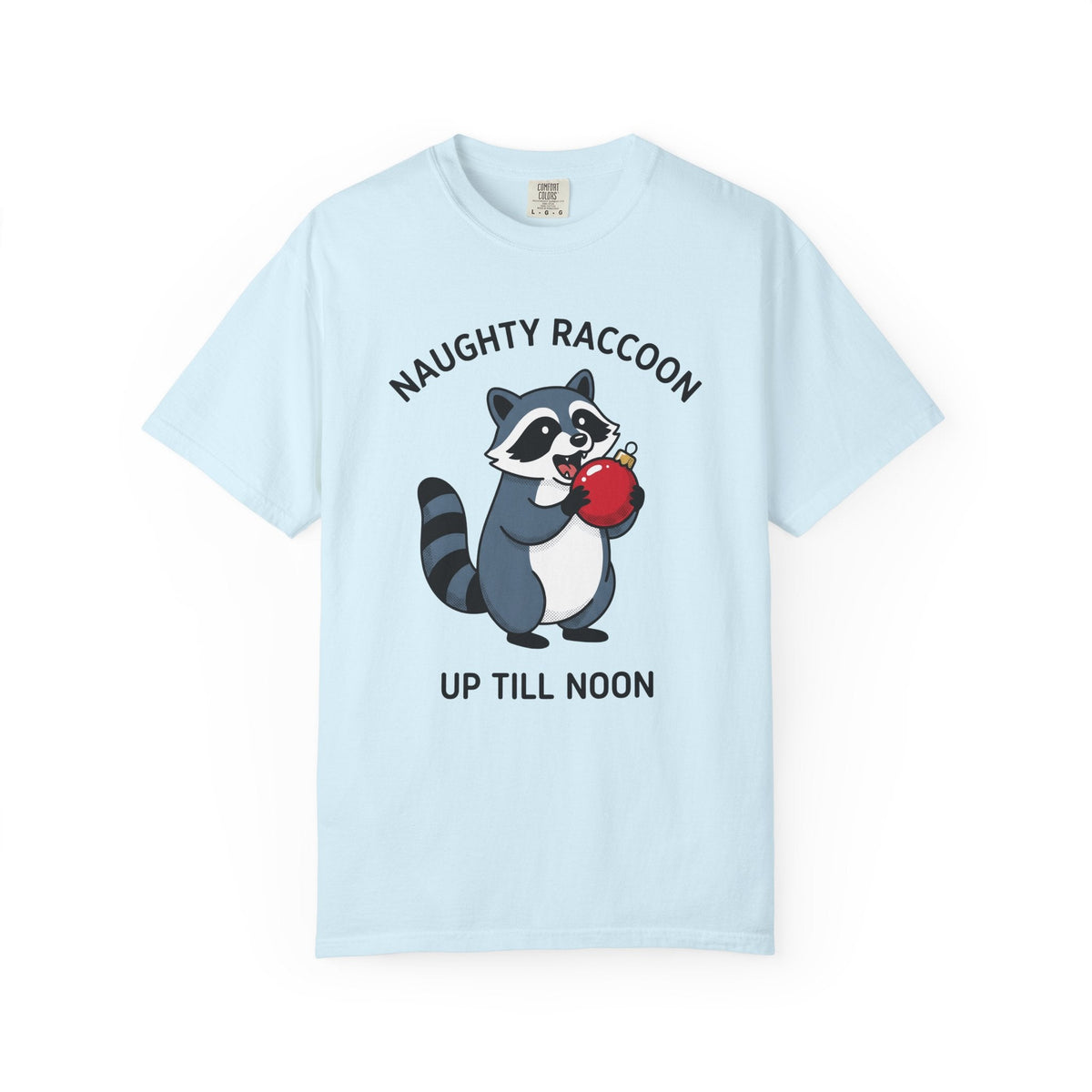 Raccoon Illustration Shirt Funny Wildlife Unisex Gift Comic product image 2