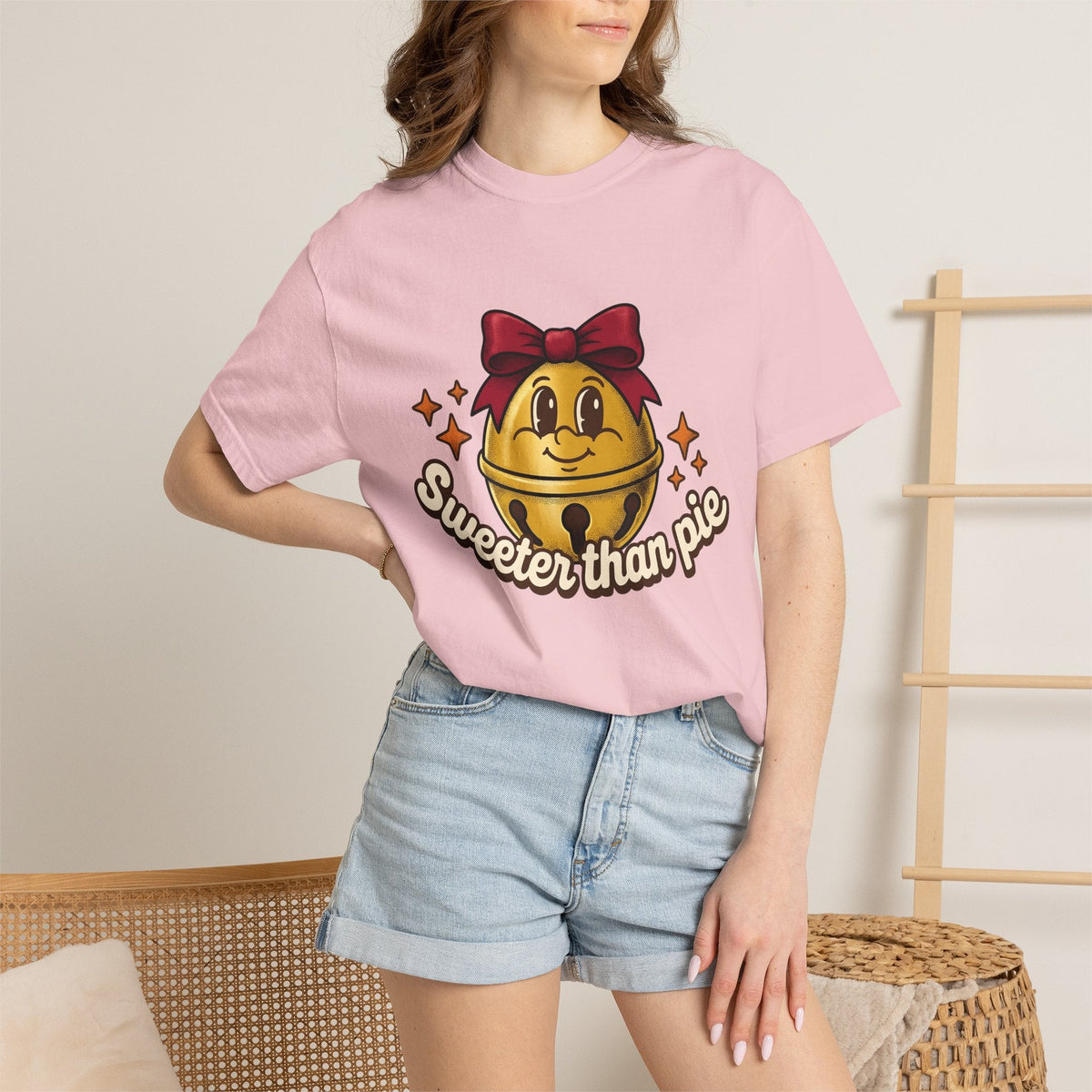 Jingle Bell Shirt Holiday Winter Unisex Gift Hand Drawn Tee product image 12