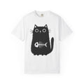 Black Kitten Shirt Cat Alternative Unisex Gift Hand Drawn product image 1