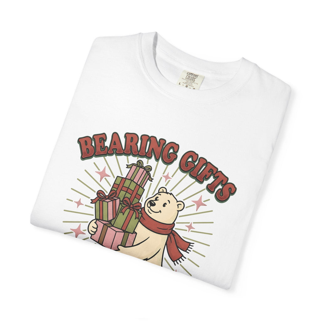 Polar Bear Shirt Christmas Holiday Unisex Gift Cartoon Tee product image 5