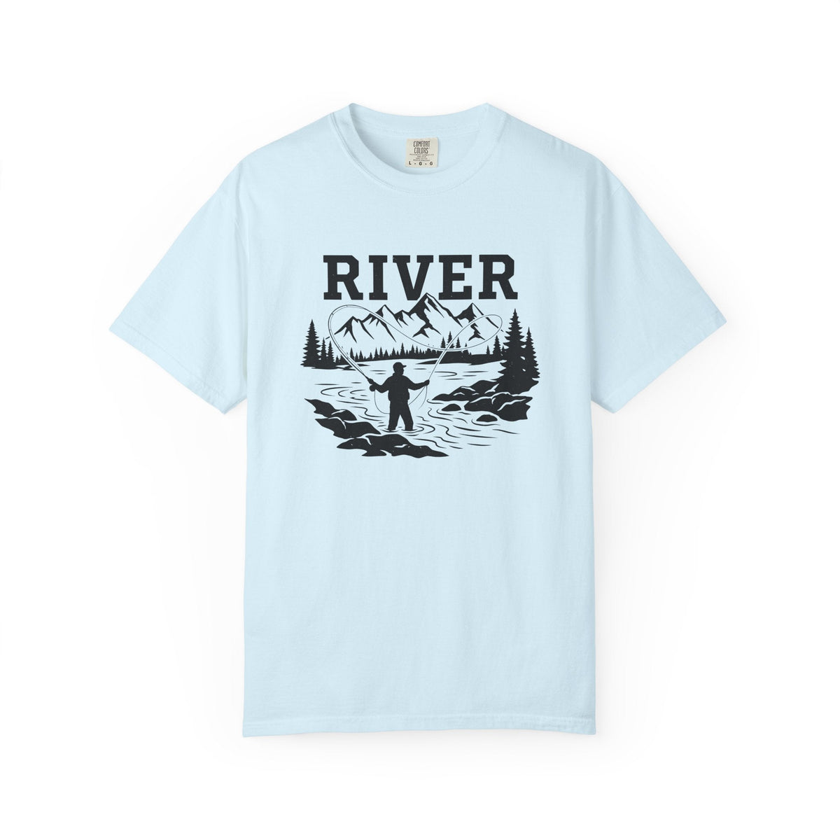 Fly Fishing Shirt Hiking Unisex Gift Retro Tee Flyfishing product image 2