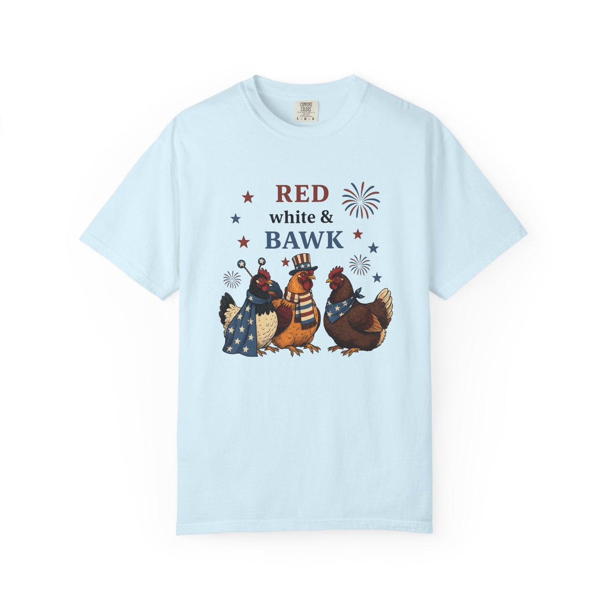 Freedom Chickens Shirt 4th Of July Homestead Unisex Gift product image 2