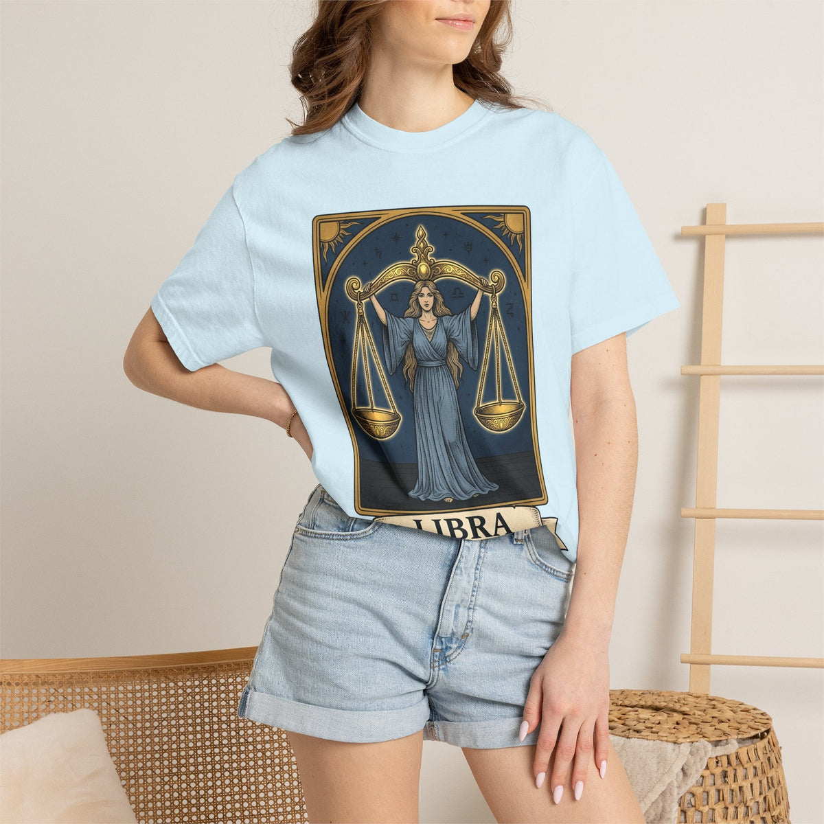 Zodiac Woman Shirt Boho Chic Astrology Gift for Women Tarot product image 9