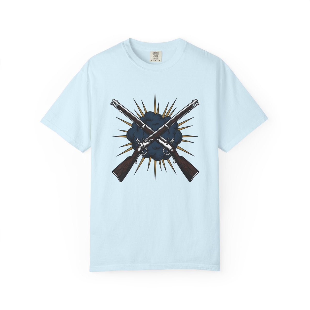 Crossed Rifles Shirt America Nationalism Unisex Gift product image 2