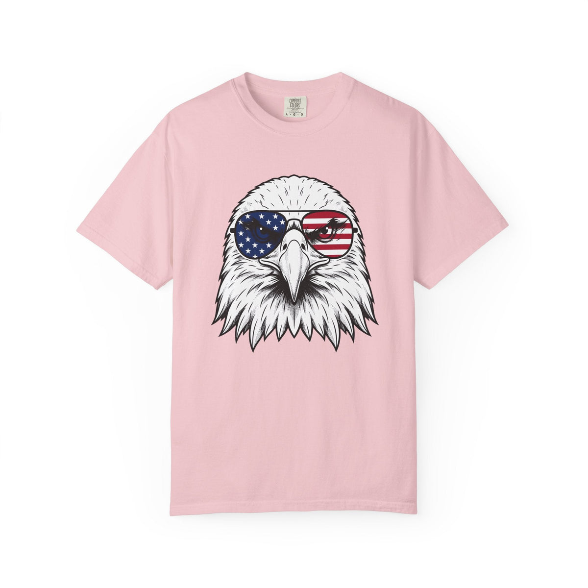 Bald Eagle Shirt America Flag Unisex Gift Illustration Tee product image 3