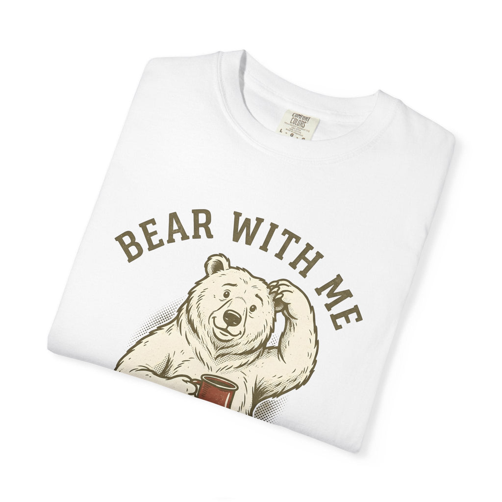 Bear Latte Retro T-Shirt – Funny Coffee Lover Wildlife product image 5