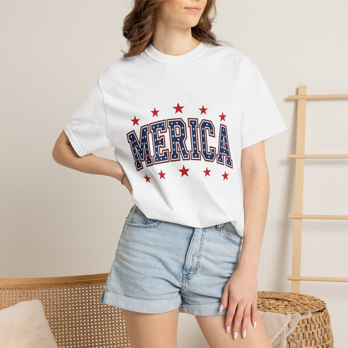 Patriotic Stars Shirt America 4Th Of July Festival Unisex product image 6