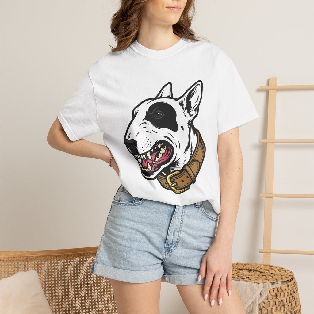 Bull Terrier Dog Shirt Pet Supplies Gift Women Sketch Tee product image 6
