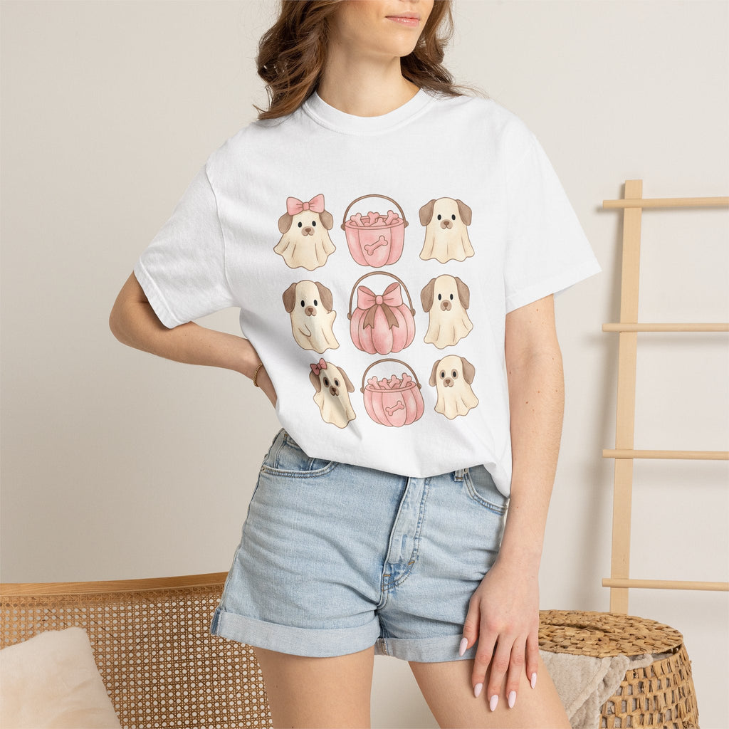 Halloween Dog Adorable T-Shirt – Spooky Pup Mom Design product image 7