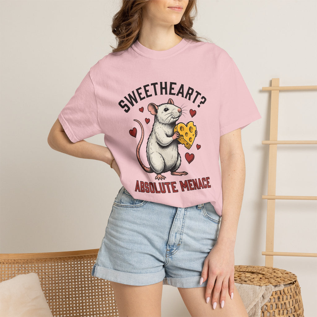 Rat Cheese Shirt Valentine's Day Animal Unisex Gift Vintage product image 12