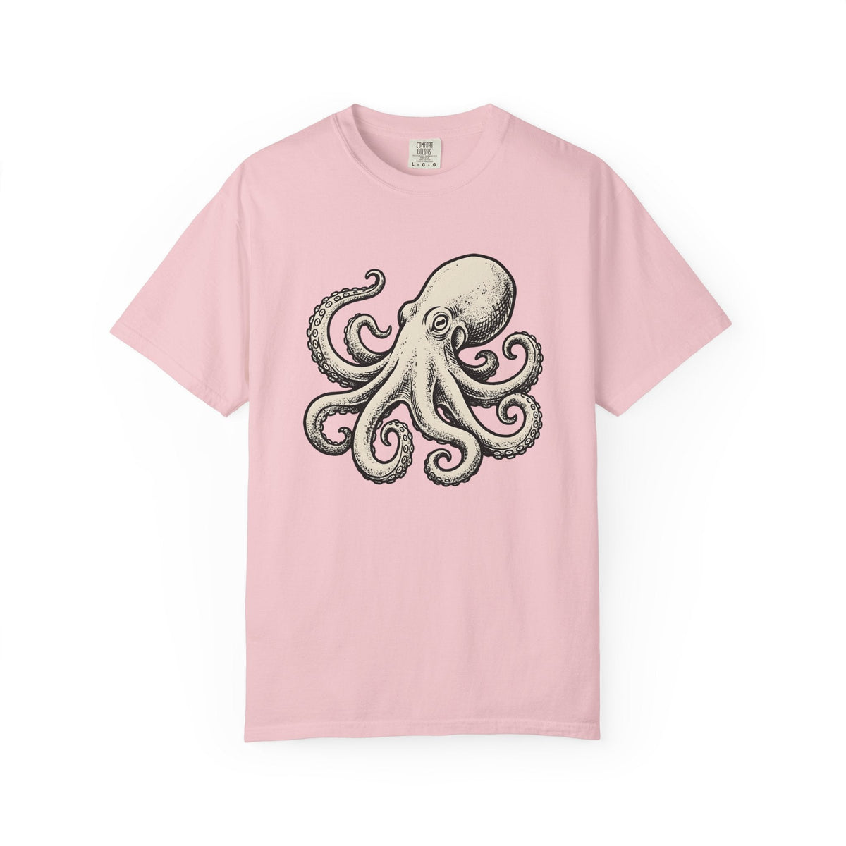 Octopus Graphic Shirt Animals Ocean Unisex Gift Vintage Tee product image 3