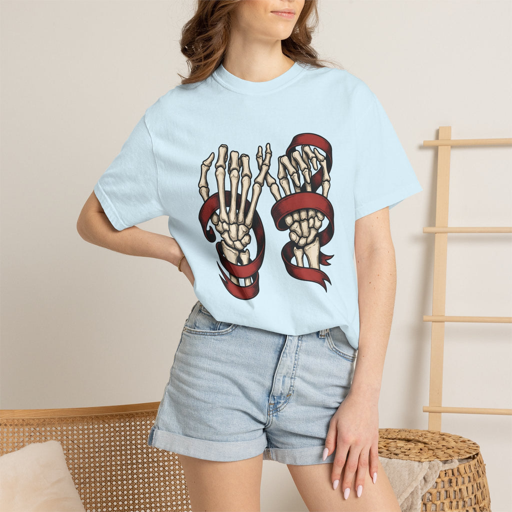 Skeleton Hands Shirt St. Valentine's Day Gothic Unisex Gift product image 10
