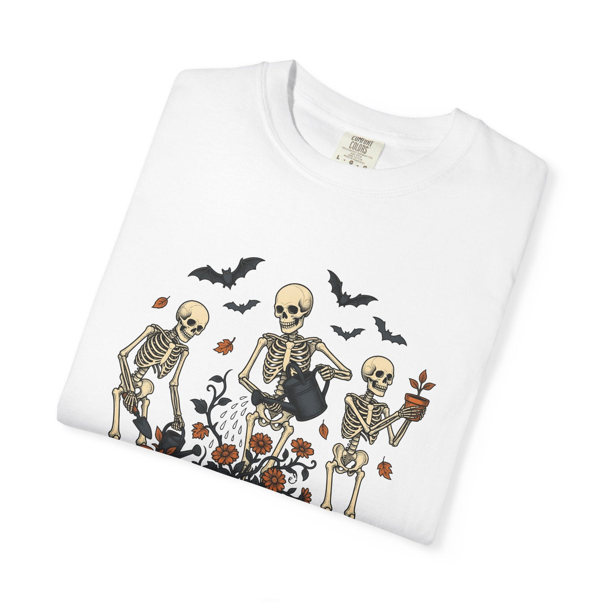 Skeleton Gardening Shirt Halloween Macabre Unisex Gift Old product image 6