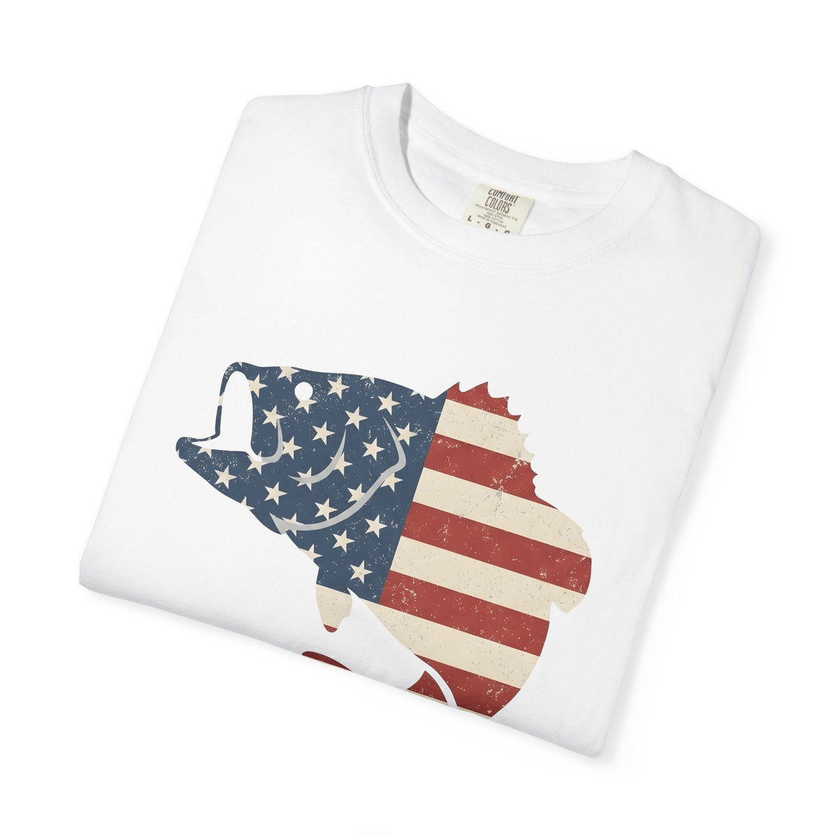 Largemouth Bass Shirt America Angling Unisex Gift Grunge product image 5