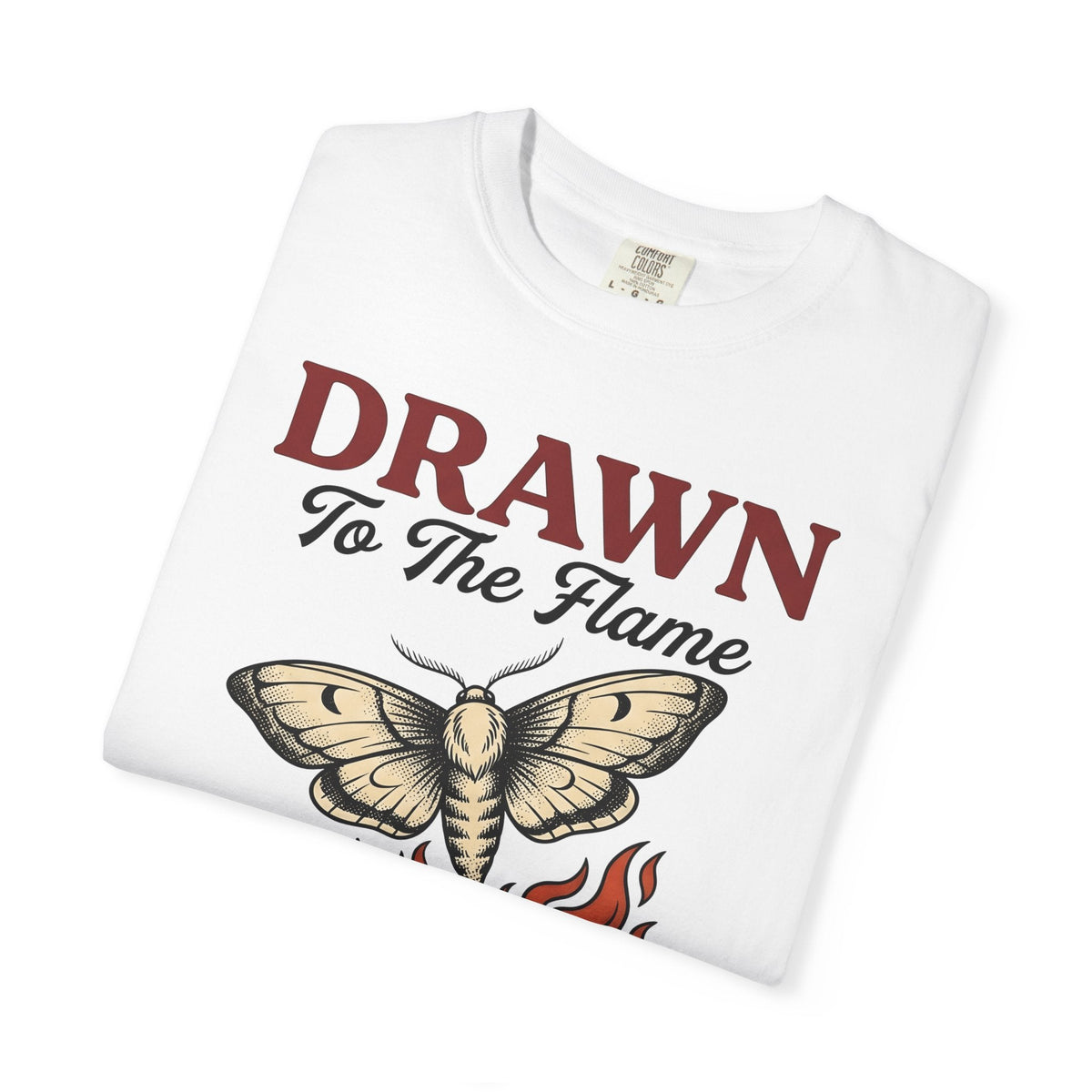 Moth Love Flame Shirt St. Valentine's Day Comedy Unisex product image 5