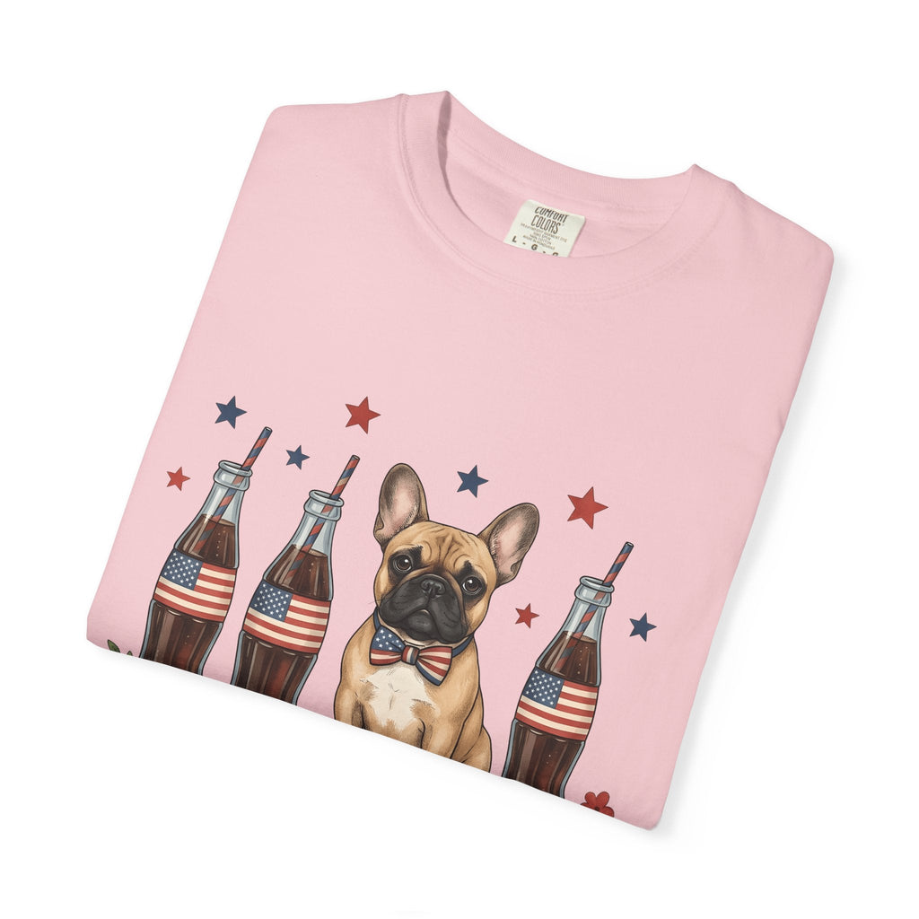 French Bulldog Shirt Dog Usa Unisex Gift Cartoon Tee product image 11