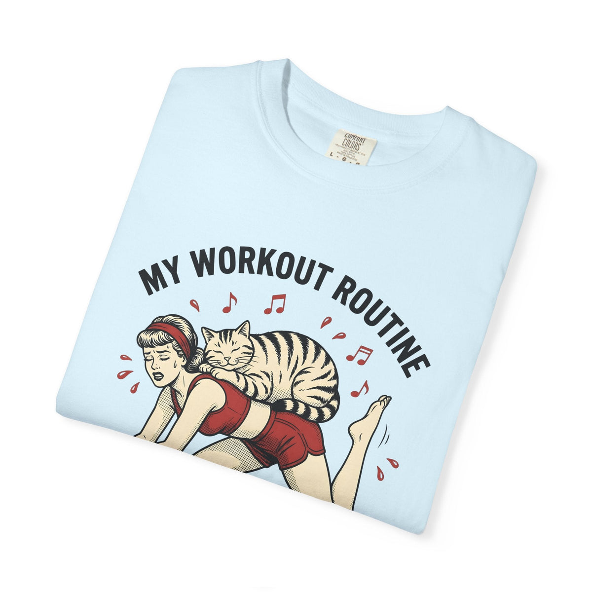 Lady Feline Shirt Cat Training Gift for Women Retro Comic product image 8