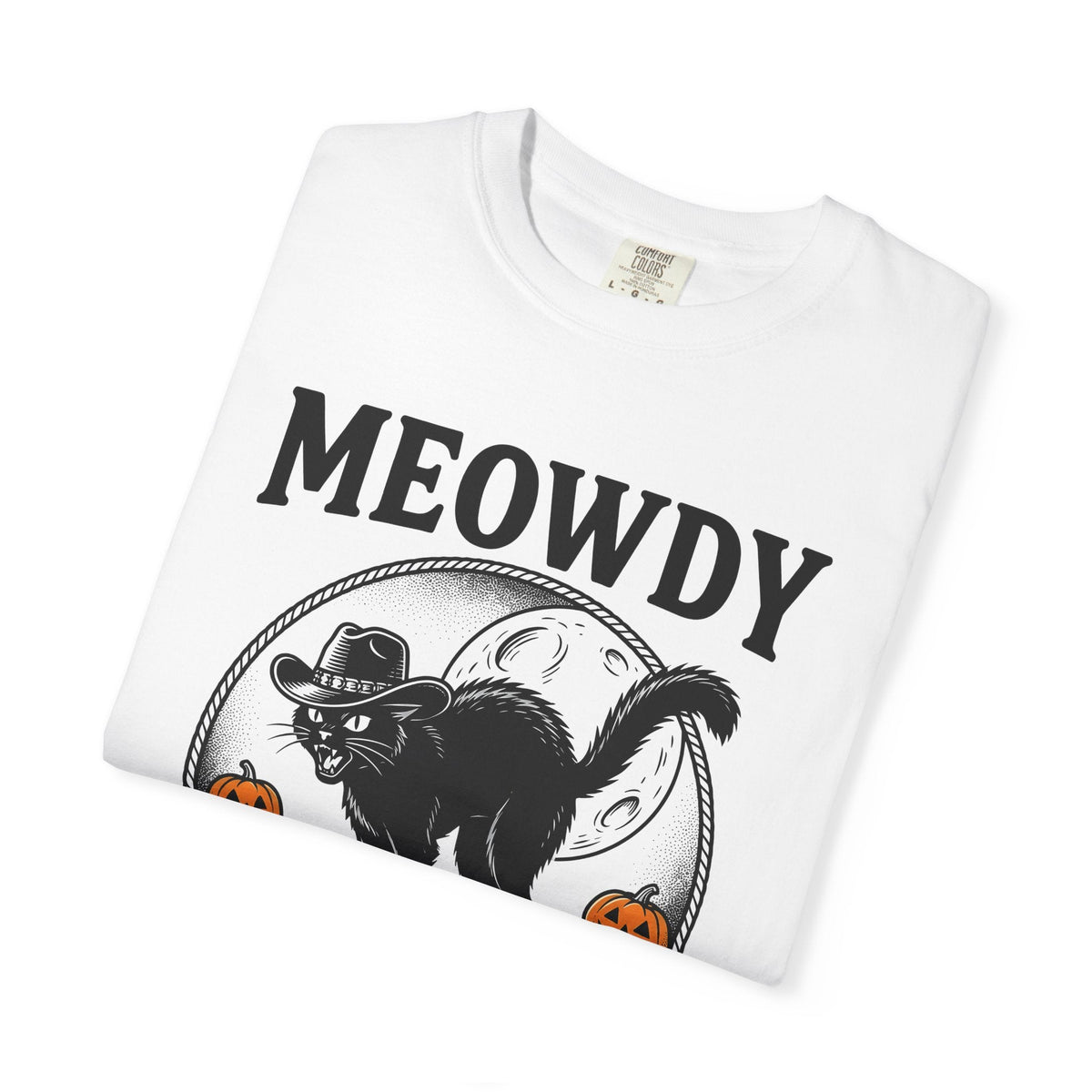 Western Cat Shirt Cowgirl Spooky Gift for Women Rustic Tee product image 5