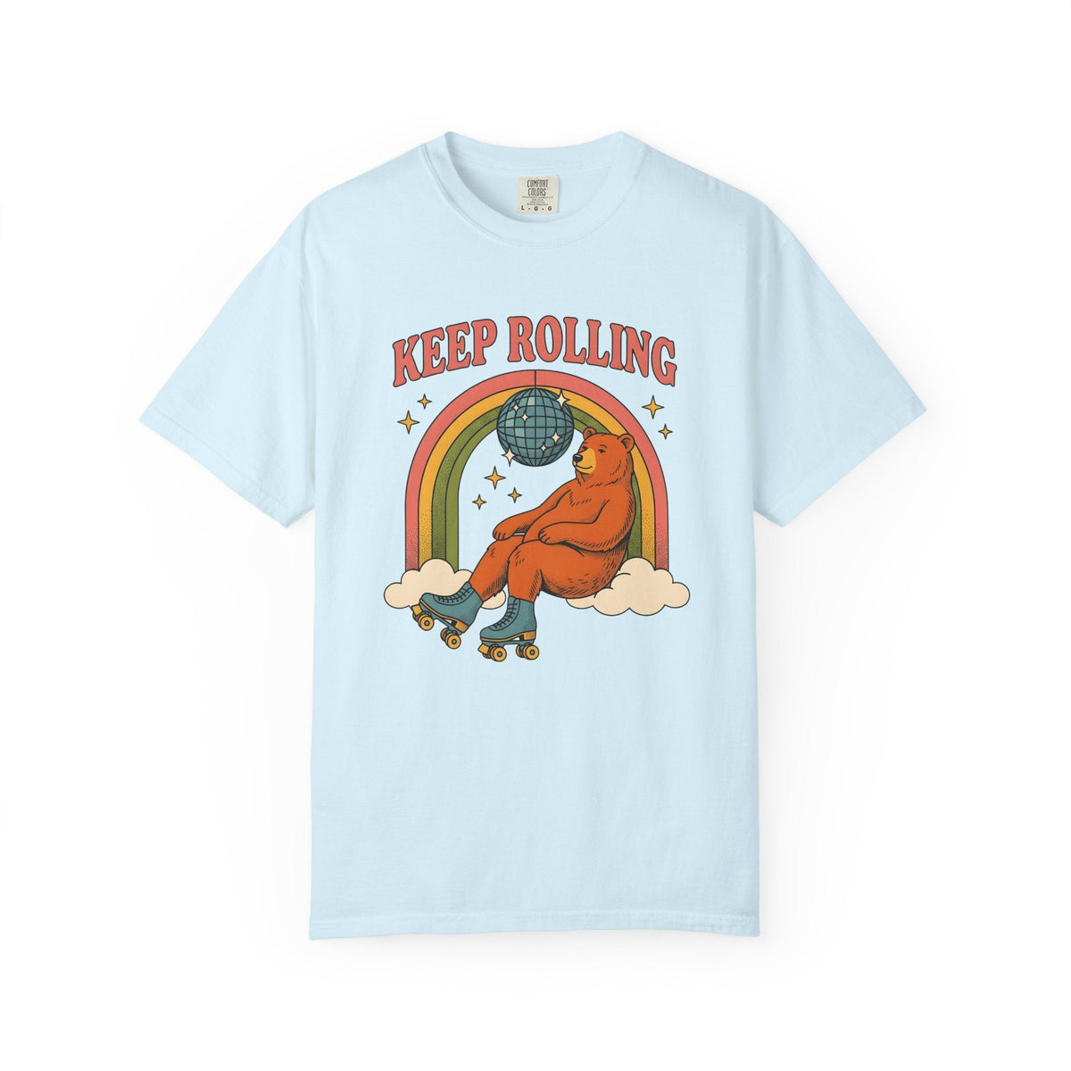 Skating Bear Shirt Sports Wildlife Unisex Gift Vintage Tee product image 2