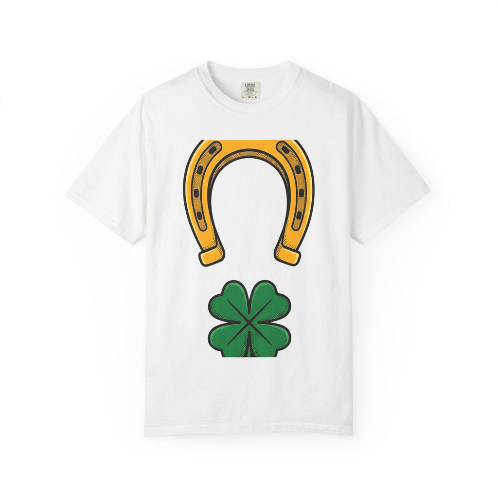 Horseshoe Clover Shirt St Patrick's Day Superstition Unisex product image 1