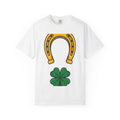 Horseshoe Clover Shirt St Patrick's Day Superstition Unisex product image 1