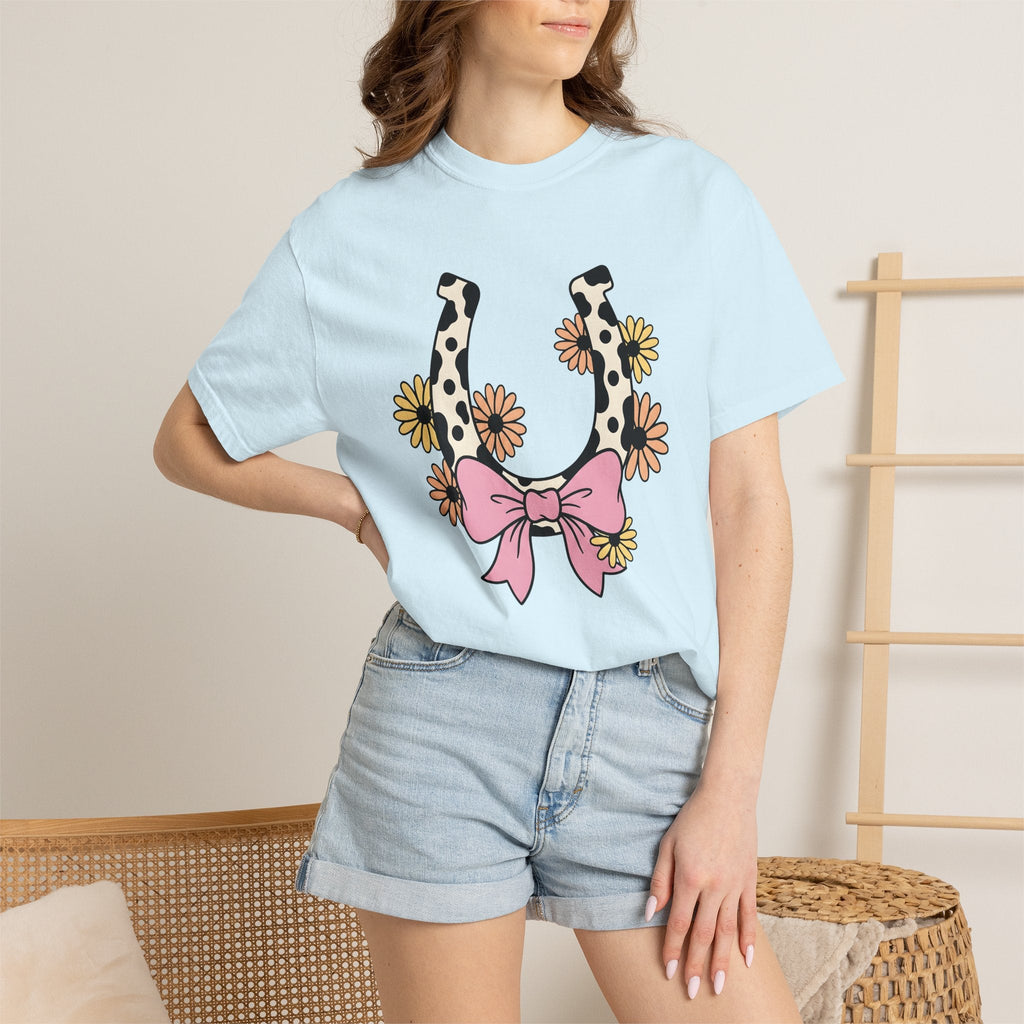 Dairy Print Horseshoe Shirt Cowgirl Ranch Gift Women Gypsy product image 9