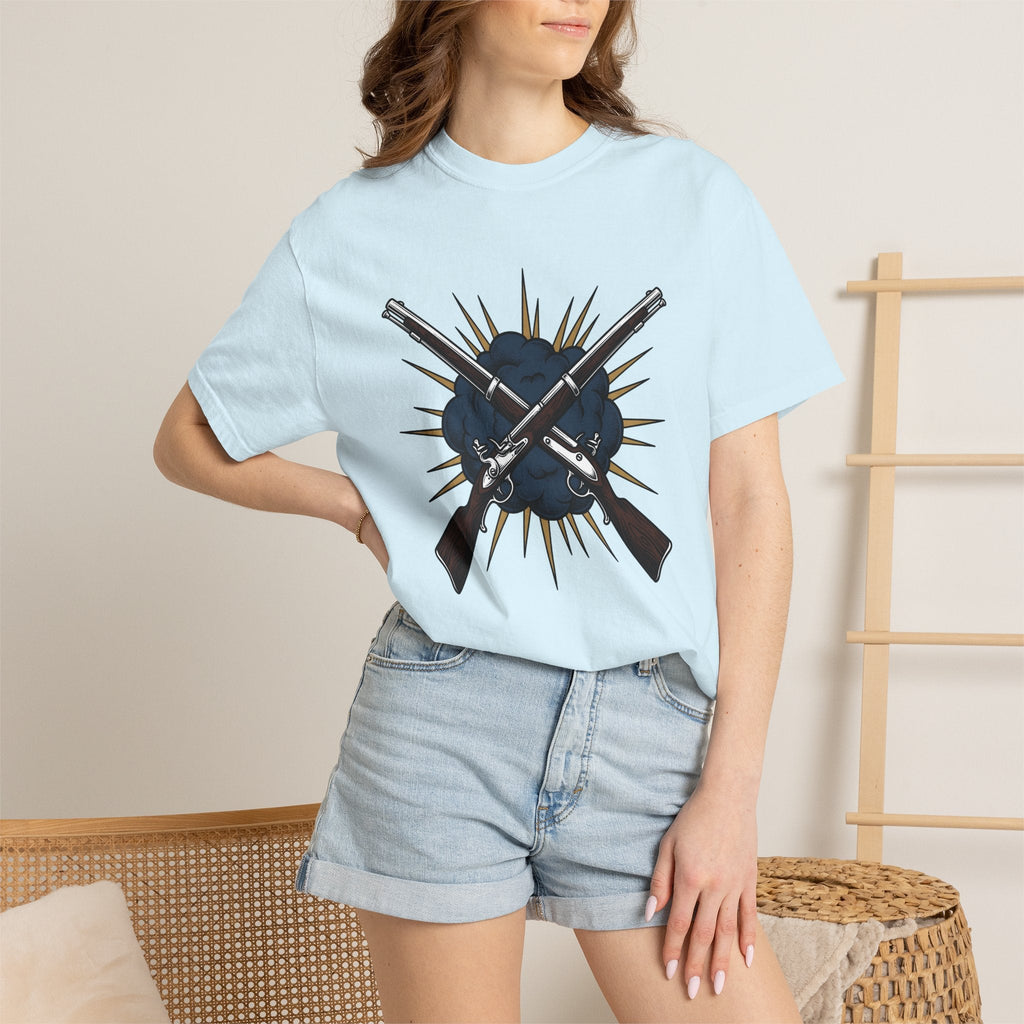 Crossed Rifles Shirt America Nationalism Unisex Gift product image 9