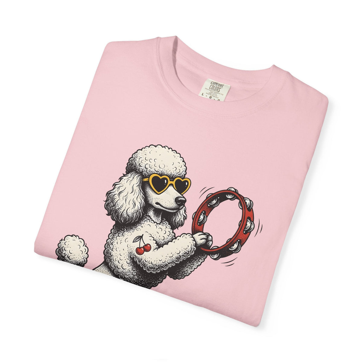 Poodle Dog Shirt Music Unisex Gift Cartoon Tee T-Shirt Fan product image 11