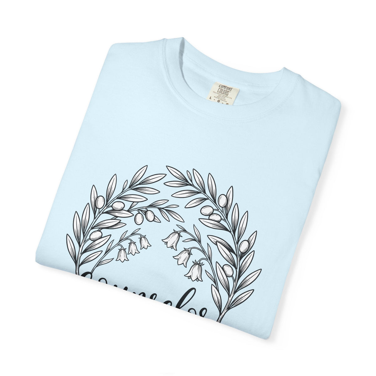 Botanical Wreath Shirt Counselor Floral Unisex Gift Hand product image 8