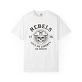 Skull Colonial Hat Shirt America Freedom Unisex Gift Hand Drawn Tee Skull Hat
