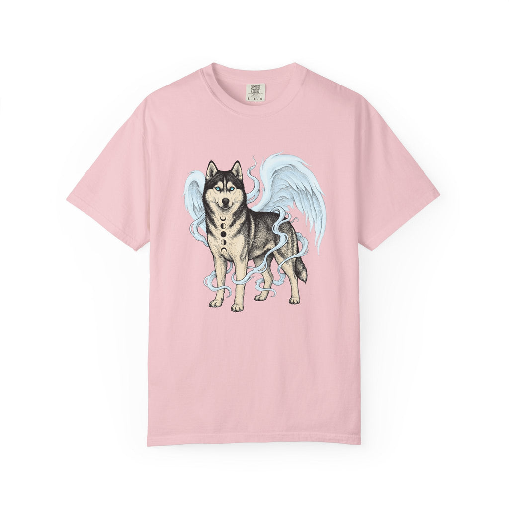 Husky Angel Shirt Dog Legend Unisex Gift Cartoon Tee product image 3