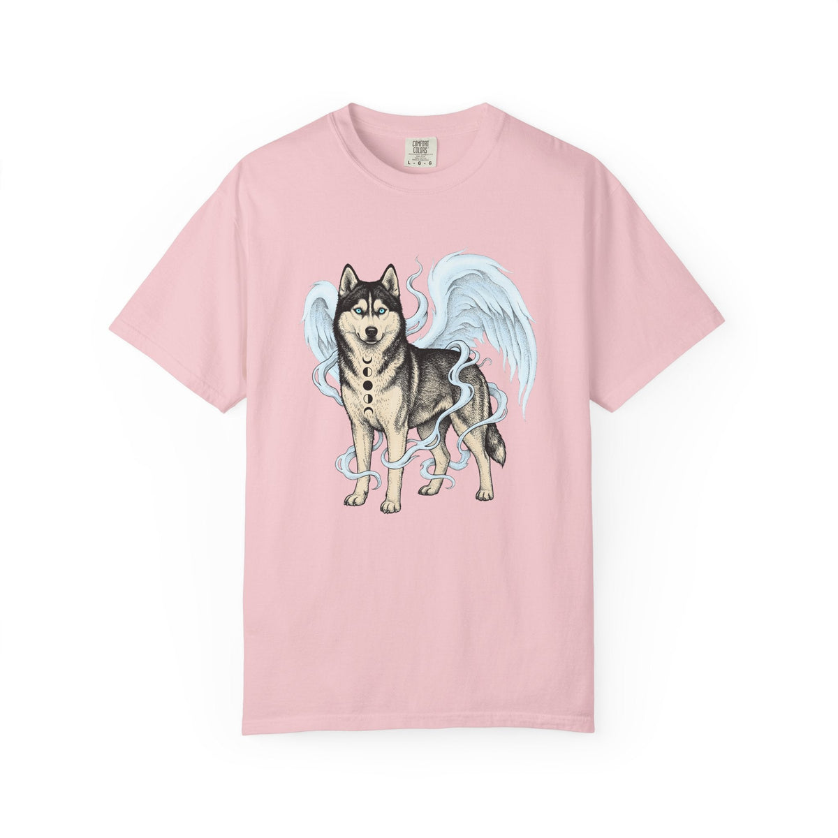 Husky Angel Shirt Dog Legend Unisex Gift Cartoon Tee product image 3