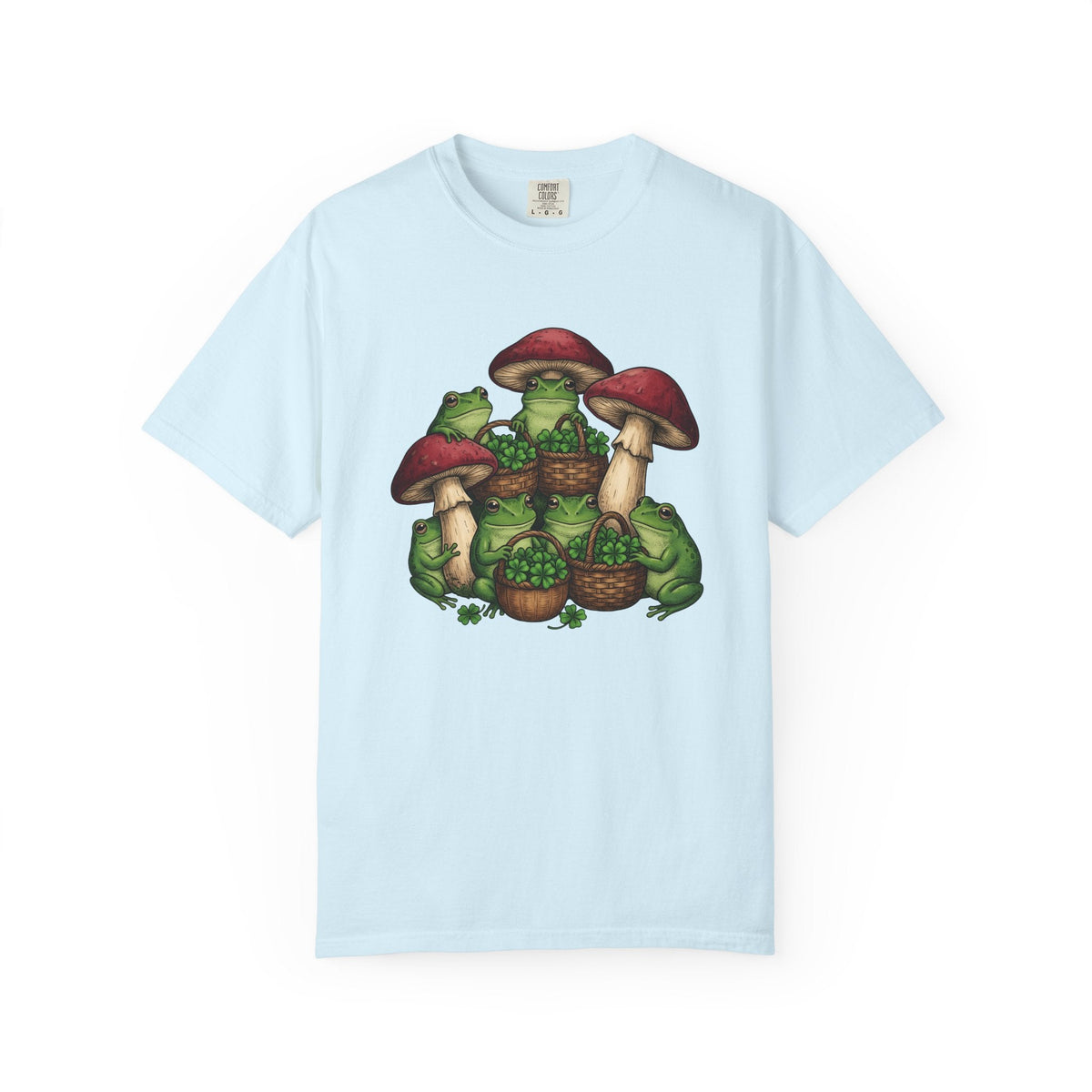 Frog Lucky Leaf Shirt St Patrick's Day Plants Unisex Gift product image 2