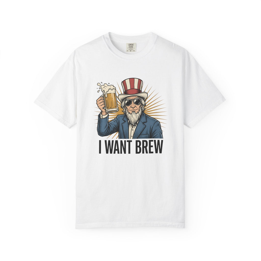 Uncle Sam Beer Shirt 4th Of July Unisex Gift Vintage Tee product image 1