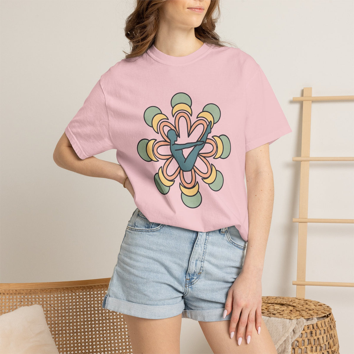 Meditation Pose Shirt Yoga Mindfulness Unisex Gift Hippie product image 12