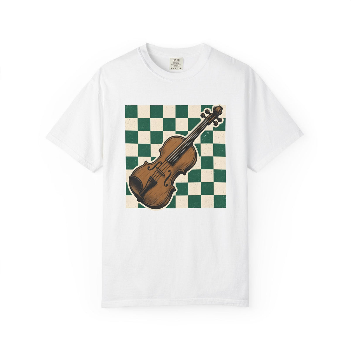 Fiddle Illustration Shirt St Patrick's Day Instruments product image 1