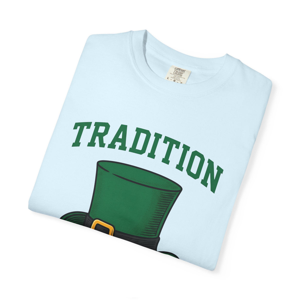 Leprechaun Hat Shirt St Patrick's Day Holiday Unisex Gift Vintage Tee Top Hat