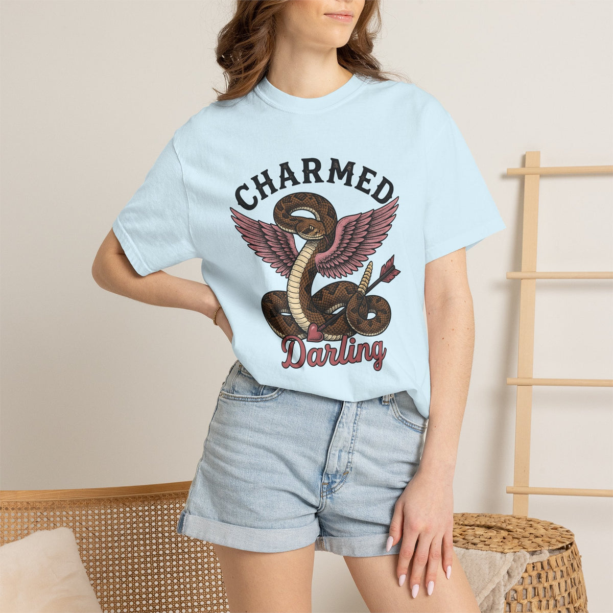 Snake Wings Shirt St. Valentine's Day Macabre Unisex Gift product image 9