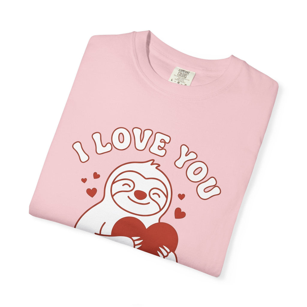 Sloth Heart Shirt St. Valentine's Day Animal Unisex Gift product image 11