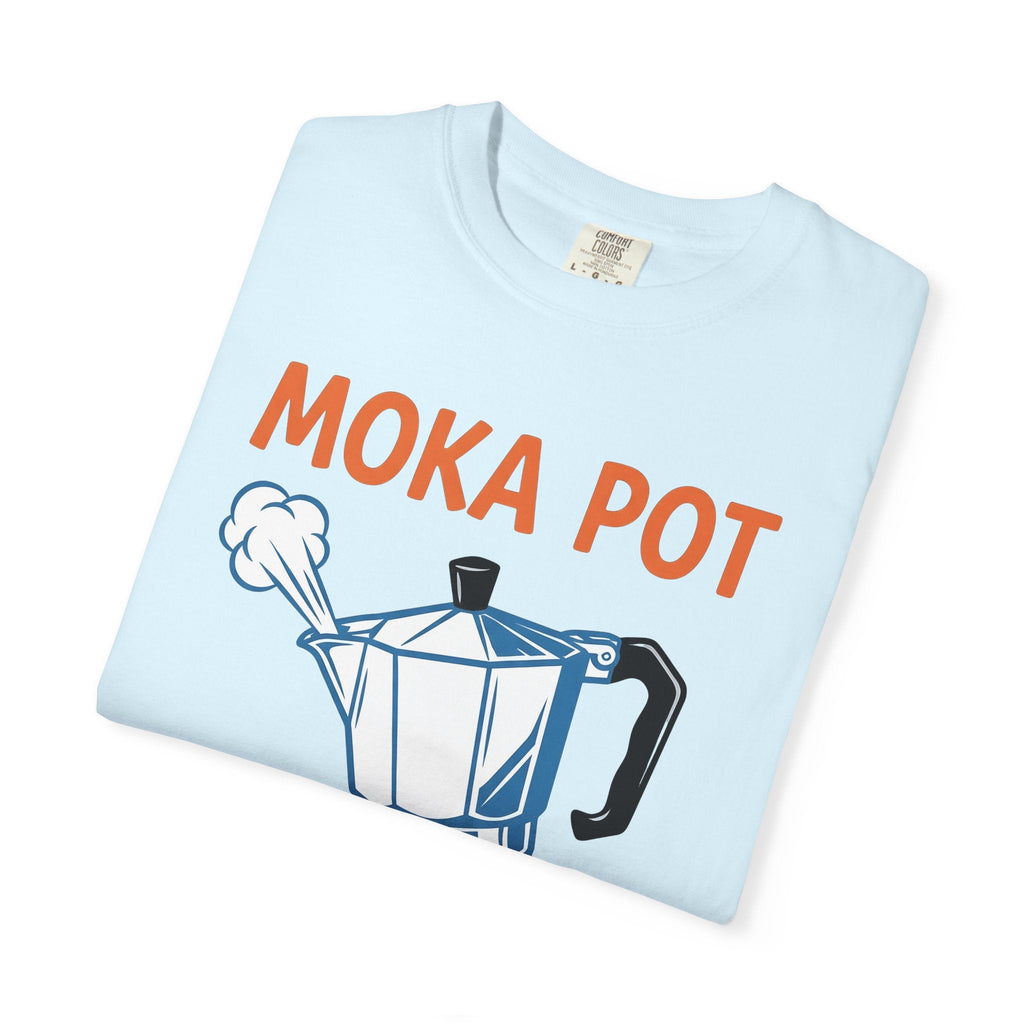 Moka Pot Shirt Coffee Kitchen Unisex Gift Line Art Tee product image 8