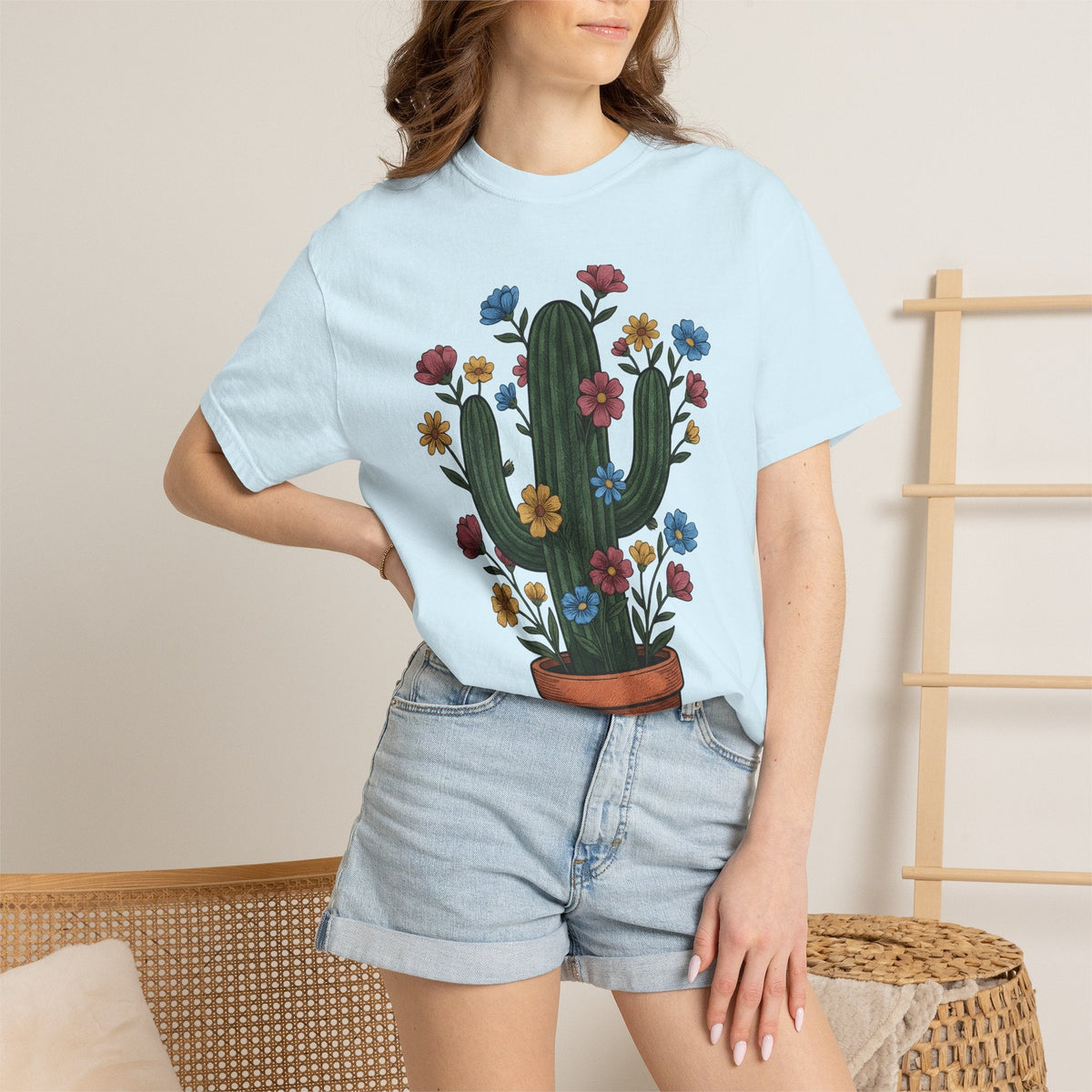 Spiky Blossoms Shirt Cowgirl Canyon Gift for Women Native product image 9