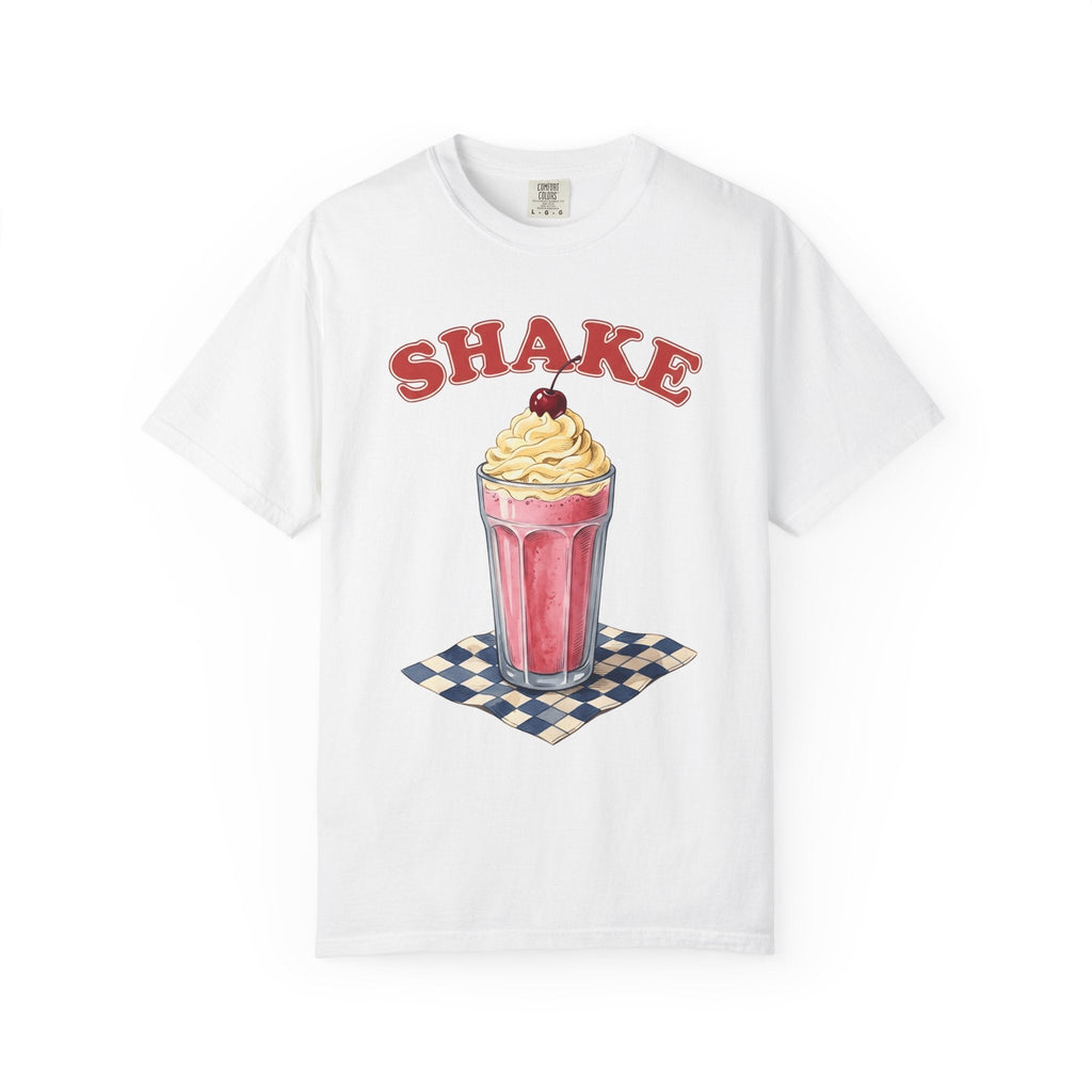 Milkshake Shirt Desserts Cafe Unisex Gift Cartoon Tee Shake product image 1