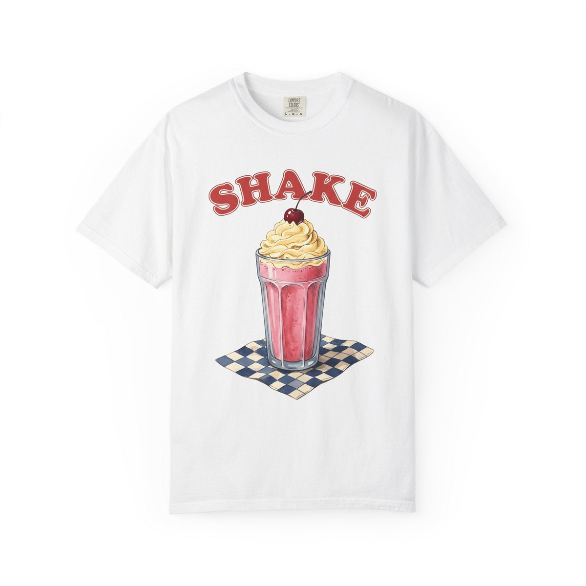 Milkshake Shirt Desserts Cafe Unisex Gift Cartoon Tee Shake product image 1