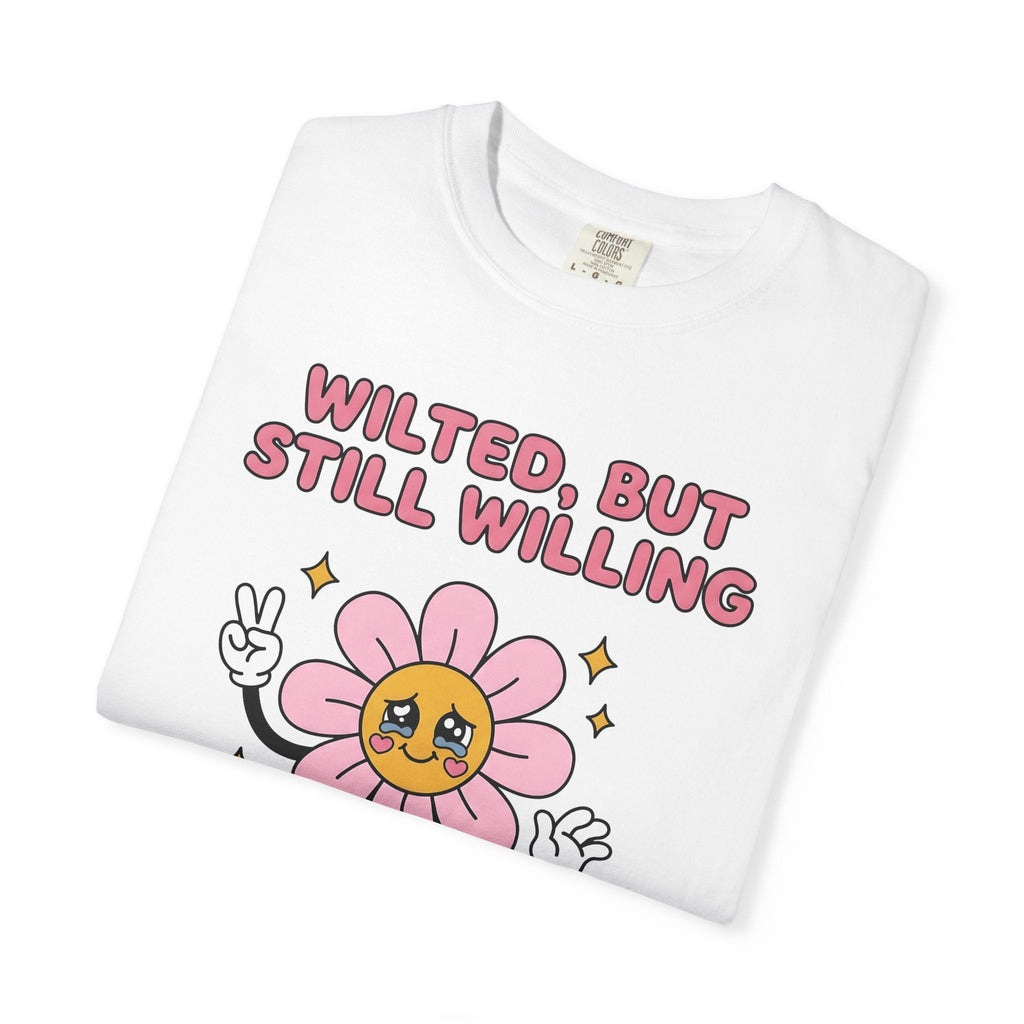Cute Flower Shirt Funny Inspiration Unisex Gift Chibi Tee product image 5