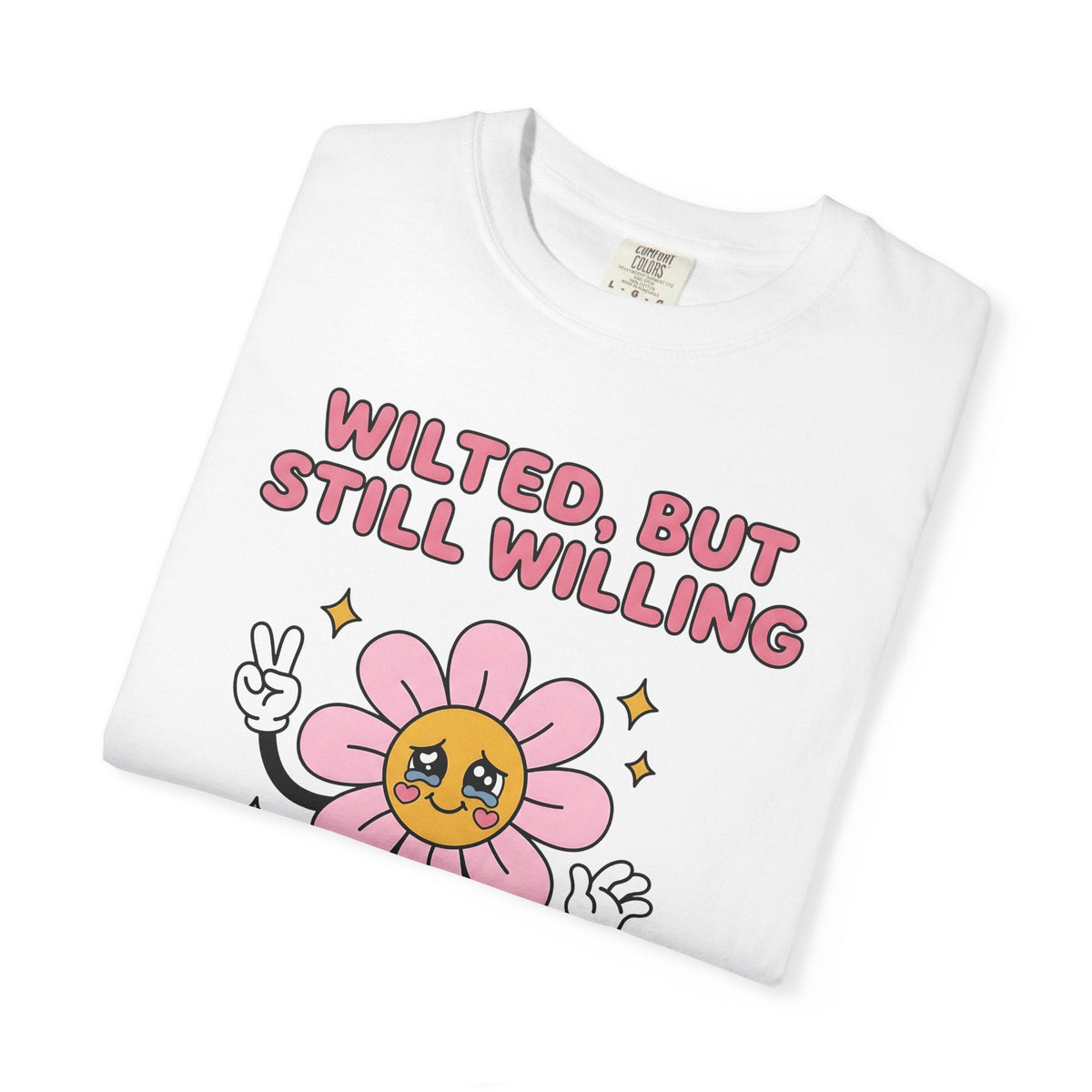 Cute Flower Shirt Funny Inspiration Unisex Gift Chibi Tee product image 5