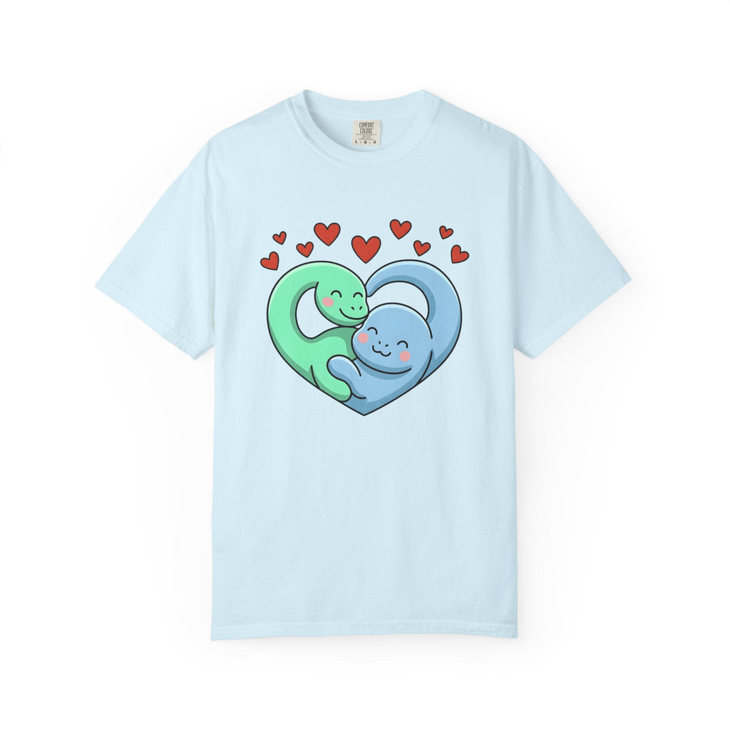 Dino Couple Shirt St. Valentine's Day Affection Unisex Gift product image 2
