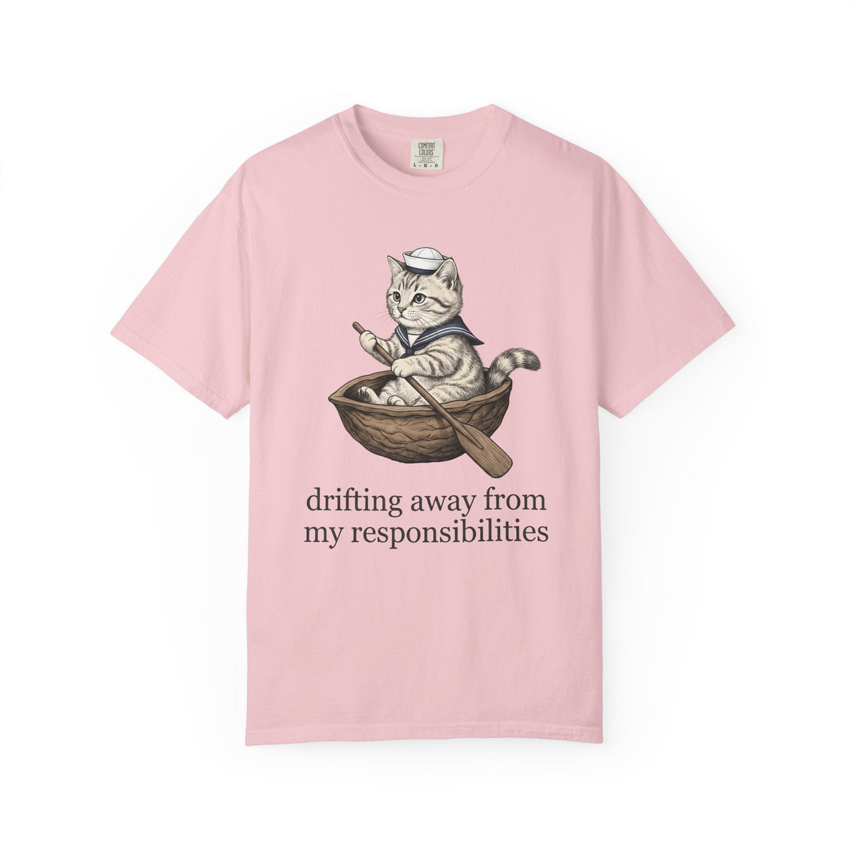Pirate Cat Shirt Joke Gift Women Classic Tee Swashbuckler product image 3