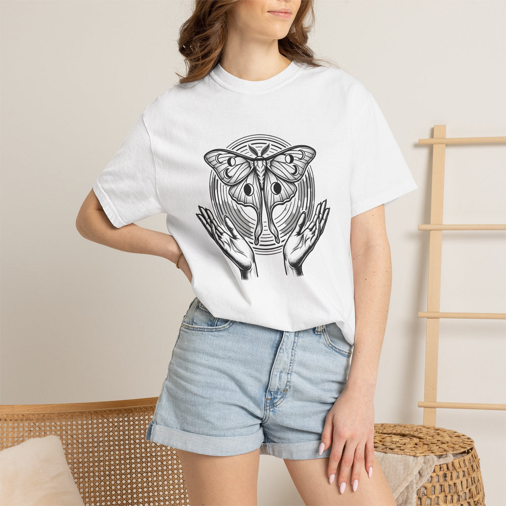 Luna Butterfly Shirt Boho Chic Metaphysical Unisex Gift product image 6