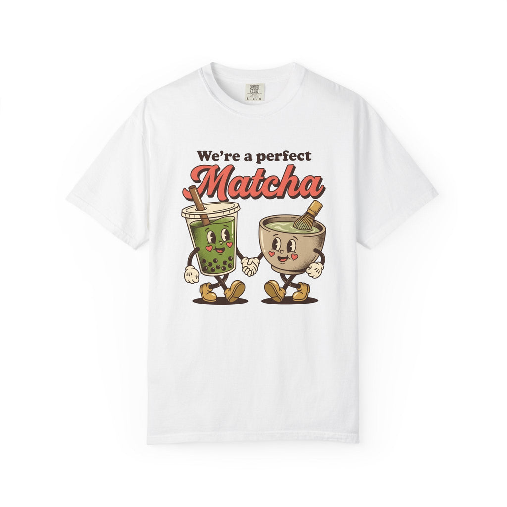 Matcha Tea Characters Shirt St. Valentine's Day Couple product image 1