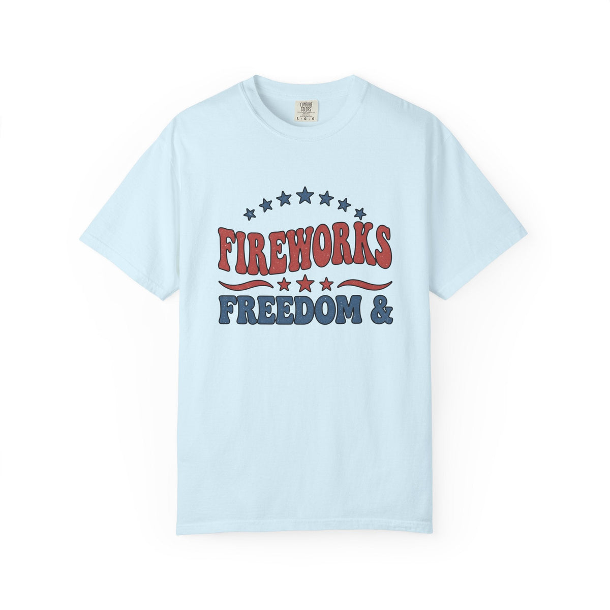 Patriotic Star Shapes Shirt America Festival Unisex Gift product image 2